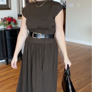 Chicwish Knit top and high waist Skirt